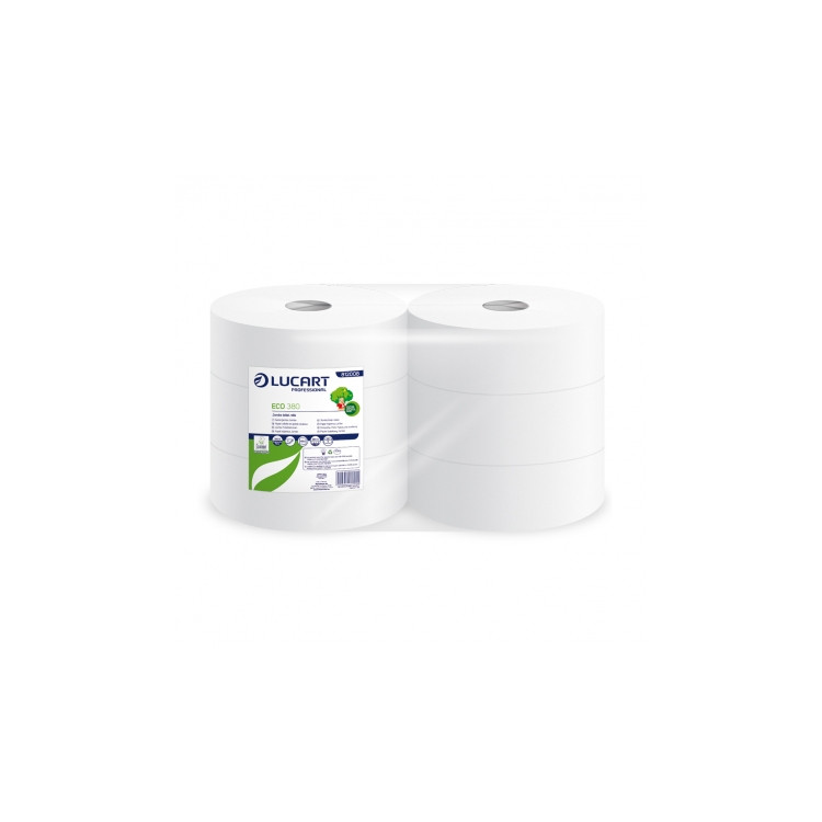 Papier toilette en rouleau Lucart maxi jumbo